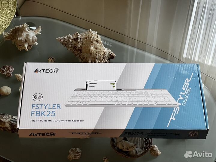 Клавиатура беспроводная a4tech FBK25 fstyler