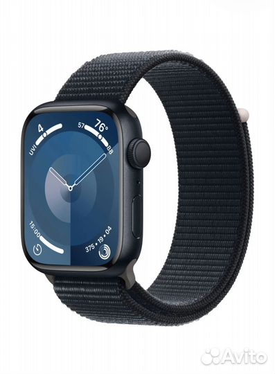 Apple Watch Series 9 45 мм Midnight Sport Loop