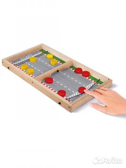 Деревянная настольная игра Дабл Слинг 