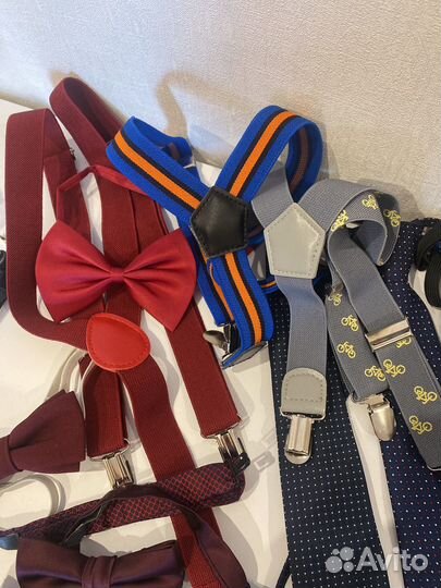 Бабочки,галстуки,подтяжки,ремни