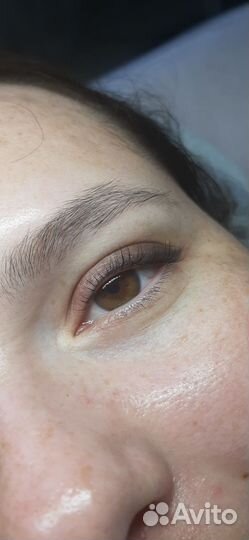 Ламинирование+окрашивание+ботокс ресниц