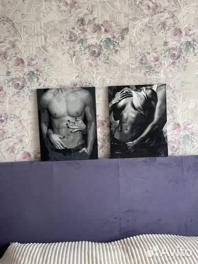 Картины по номерам раскрашенная