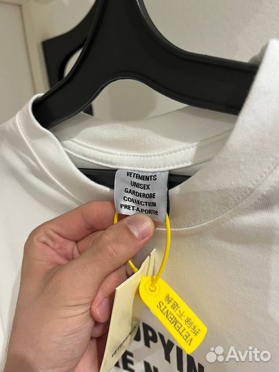 Футболка vetements оверсайз (новая коллекция)