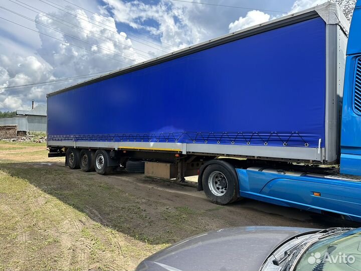 Полуприцеп шторно-бортовой Kogel SN24, 2012