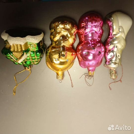 Игрушки ёлочные СССР