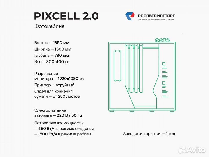 Бизнес под ключ. Фотокабина. Хабаровск