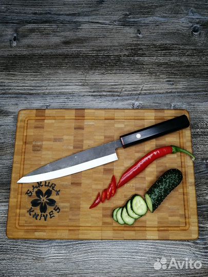 Кухонный нож ручной работы Гютто