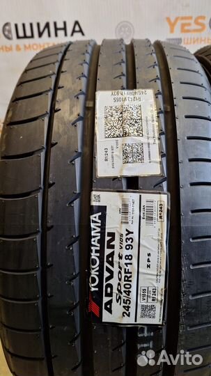 Yokohama Advan Sport V105 245/40 R18 93Y