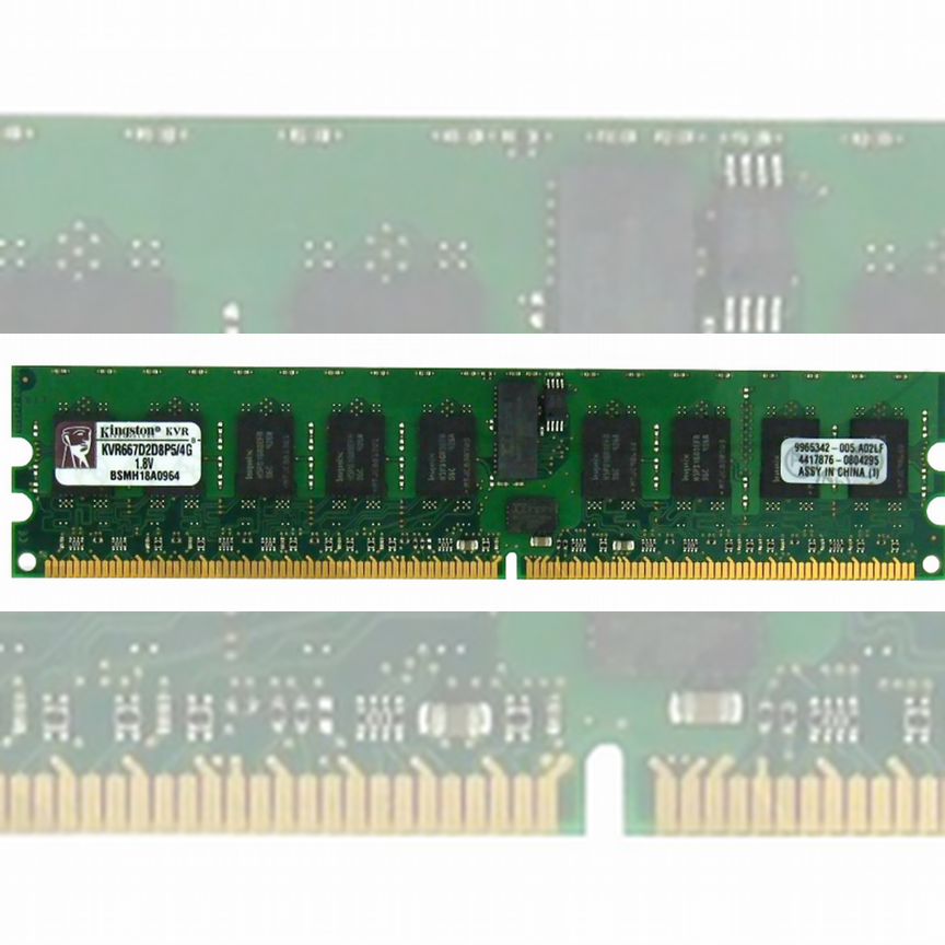 [KVR667D2D8P5/4G] Оперативная Память Kingston 4gb Kvr667d2d8p5/4g