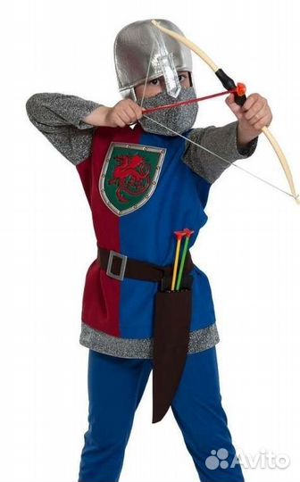 Костюм новогодний, Рыцарь, Лучник