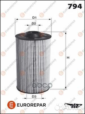 Фильтр масляный BMW F01/10/E70/71 2.5D-4.0D шт