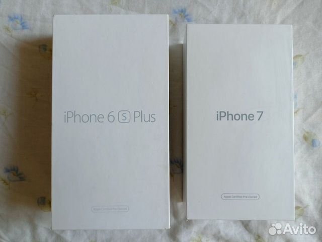 Коробки от iPhone 7, 6 S Plus
