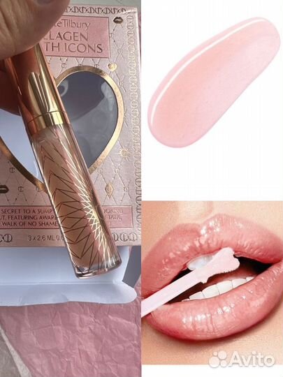 Блеск Charlotte Tilbury lip bath refresh rose нов