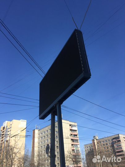 Уличный светодиодный видеоэкран 3*6 м кабинетный