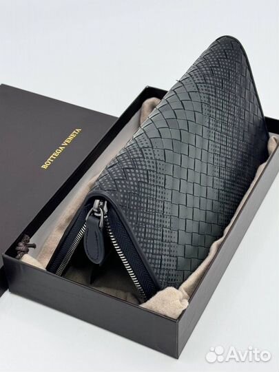 Bottega veneta кошелек мужской