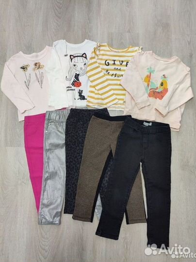 Одежда для девочки р. 104-110 пакетом