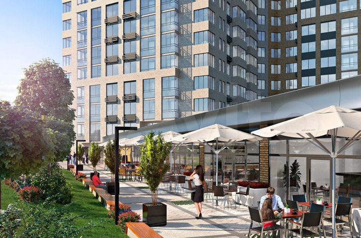 2-к. квартира, 50 м², 11/17 эт.