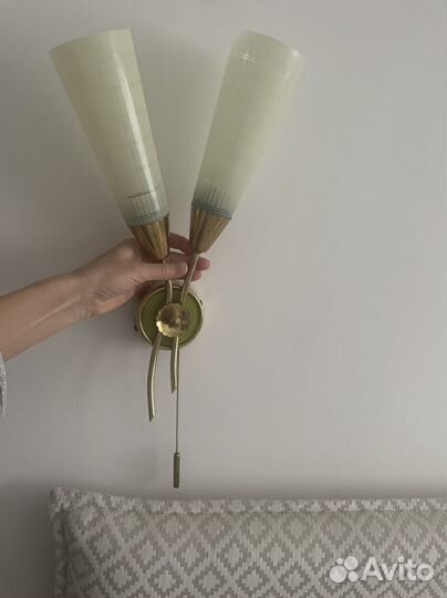 Бра Mid Century, винтаж