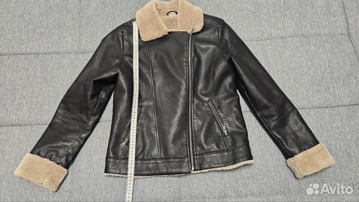 Куртка из искусственной кожи