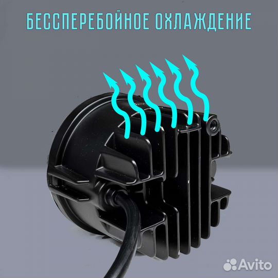 Мощные светодиодные птф на Nissan X-Trail 70w