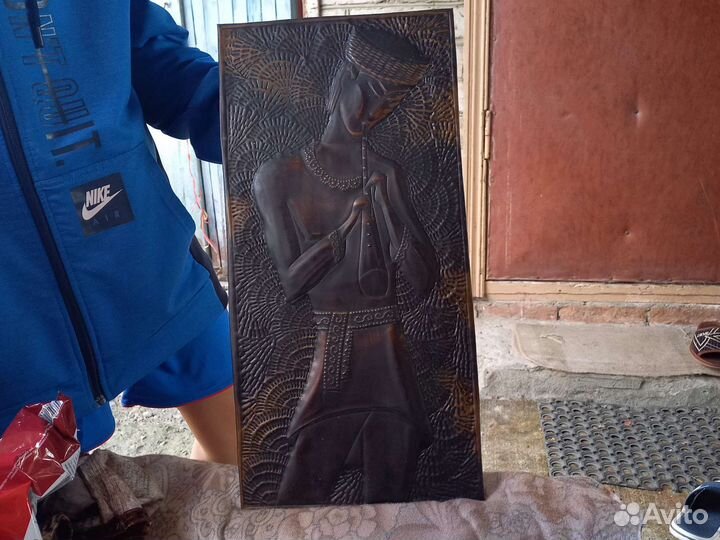 Картина медная чеканка