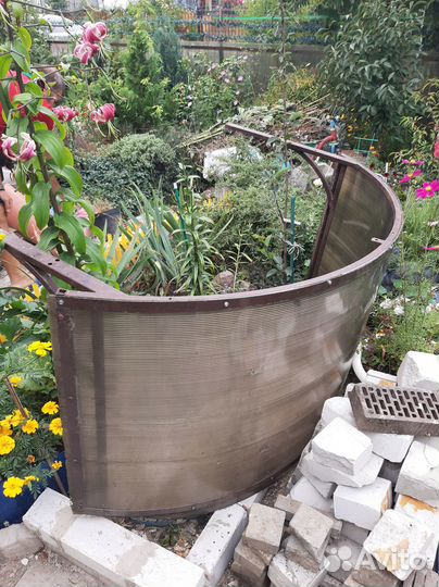 Козырек над дверью бу