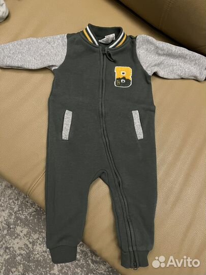 Флисовый комбинезон 74
