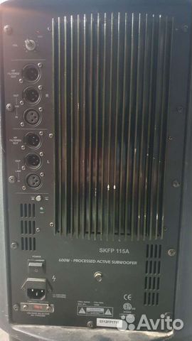 Активный сабвуфер 600вт SoundKing skfp 115A объявление продам
