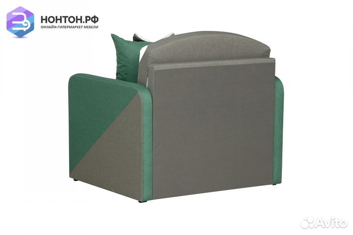 Тахта Мася 15 зеленая / серая