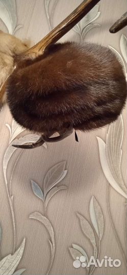 Шапка норковая женская бу