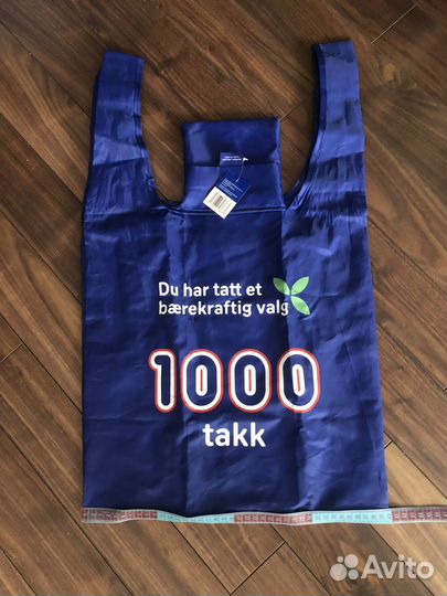 Сумка авоська шоппер хозяйственная Норвегия