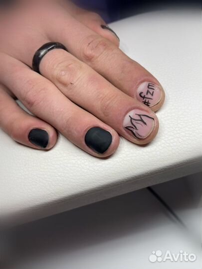 Наращение ногтей, гель-лак, маникюр