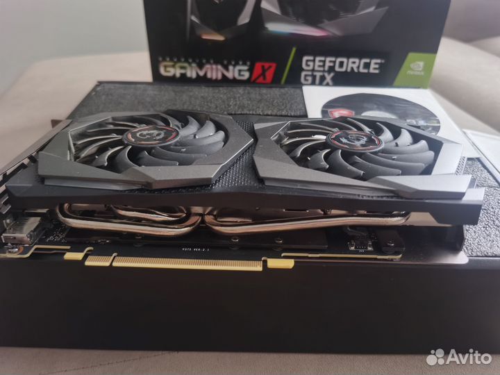Видеокарта msi 1660ti gaming x