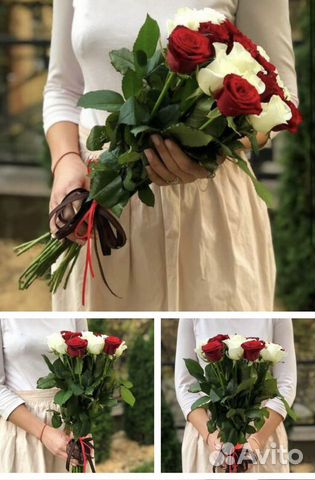 Розы 21 штука 60 см