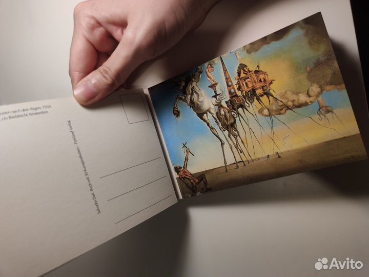 Почтовые карточки Сальвадор Дали