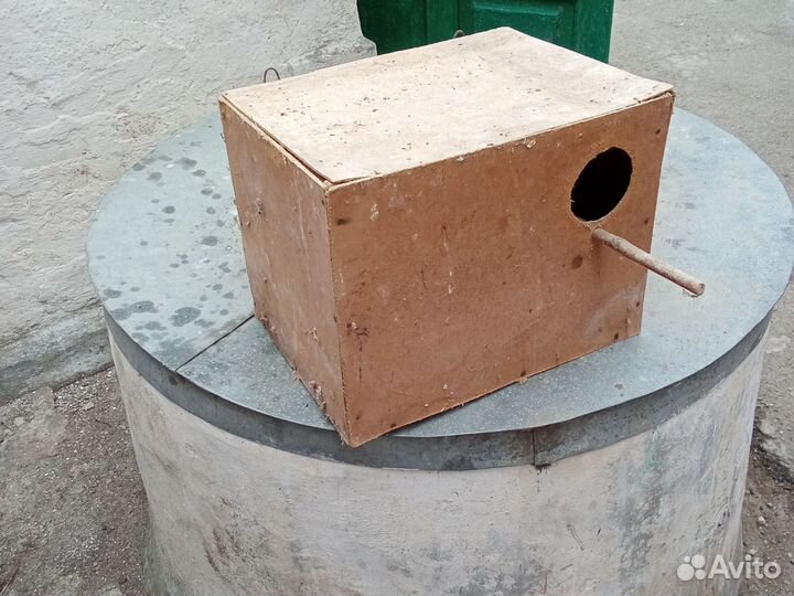 Домик для попугаев большой