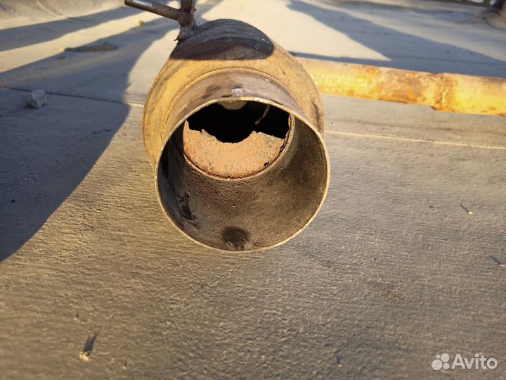 Глушитель прямоточный, банка