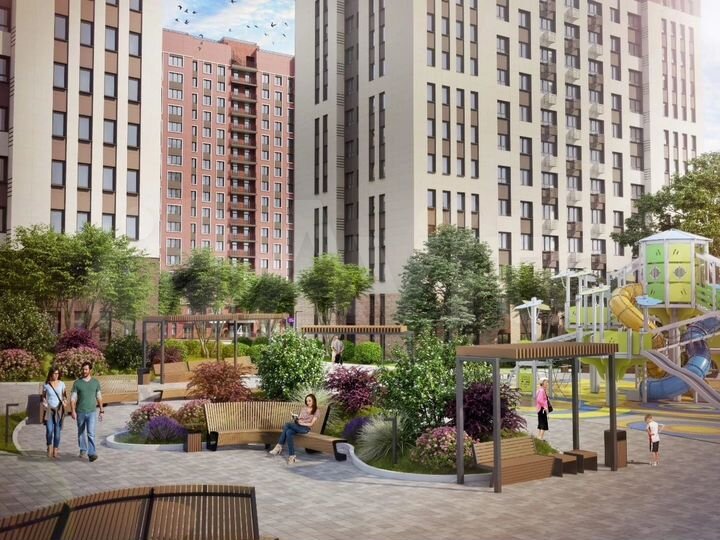 2-к. квартира, 56,9 м², 12/13 эт.