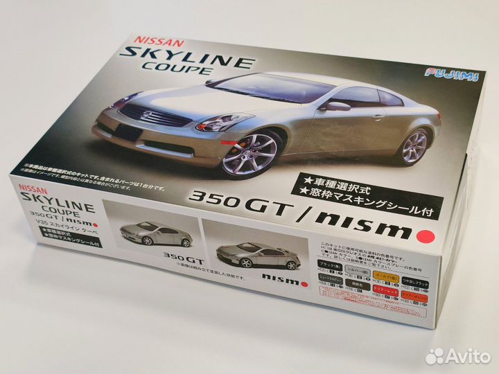 Nissan Skyline 350 GT Сборная модель Fujimi 039336