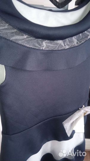 Платье трикотажное