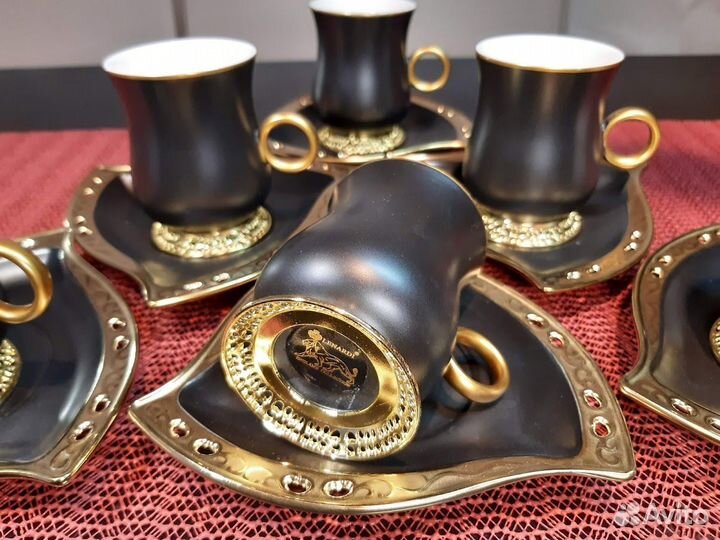 Кофейные пары (120 мл) фарфор Lenardi