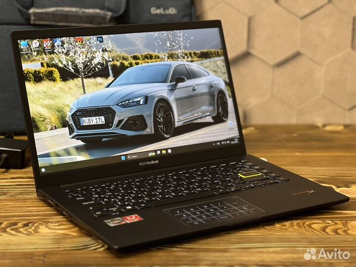 Asus Book Ryzen 5 /8гб Ram/FHD IPS/SSD 512