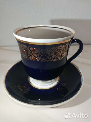 Посуда кобальт, Коралл