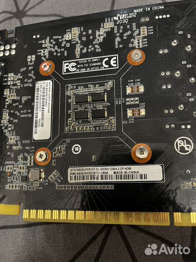 Видеокарта palit gtx 1650 super 4gb