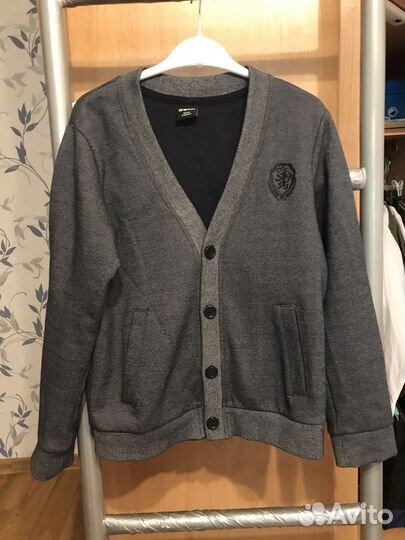 Рубашка и кардиган для мальчика 134