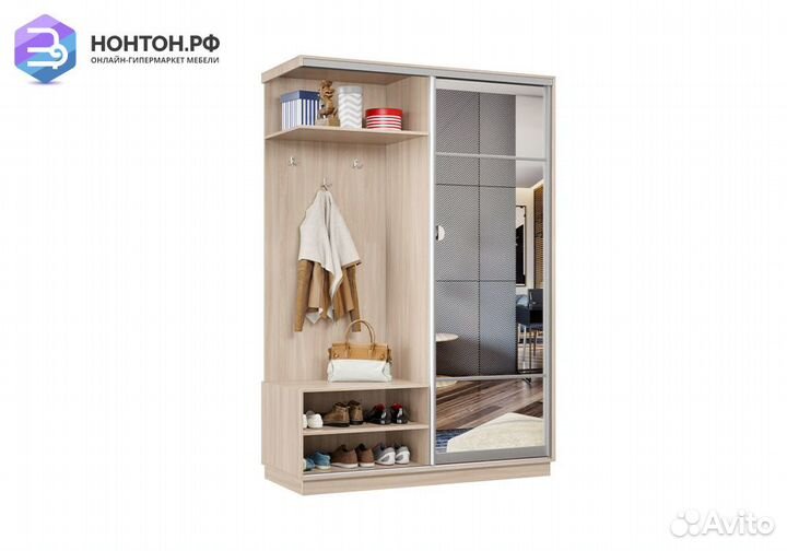 Прихожая-купе Эридан ясень шимо светлый