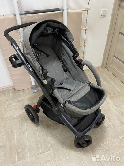 Прогулочная коляска babyton urban серая