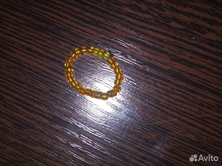 Колечки из бисера