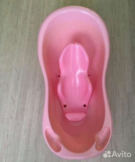 Ванночка для купания с горкой