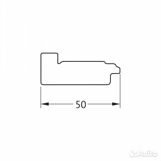 Зеркало Evoform Definite BY 7495 62x62 состаренно